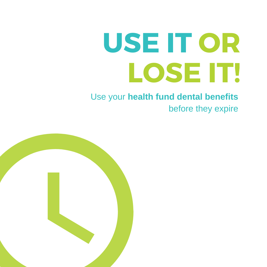Image: Use or Lose Your Dental Health Benefits and Book in Today